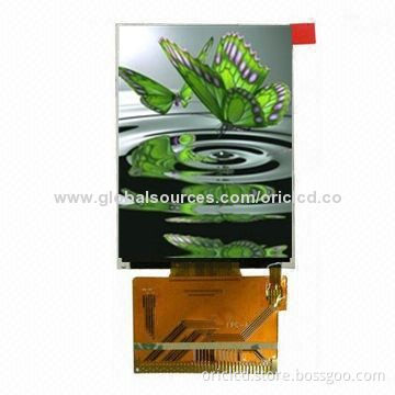2.8-inch TFT LCD panel with 37 Pins, and IC controller ILI9341,and Active area size 43.2x57.6mmNew